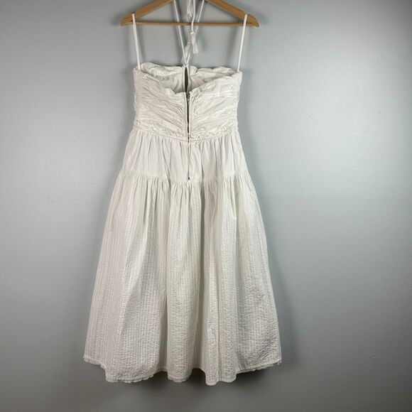 Ulla Johnson Emmaline Midi Halter Dress - Picture 6 of 12